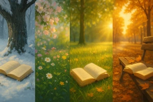Зима, весна, лето, осень: подборка детских книг для каждого времени года