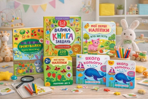 Книги з наліпками - чому українські батьки в Польщі масово обирають інтерактивне читання