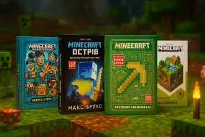 Серия книг про Minecraft: любимая игра оживает на страницах книг