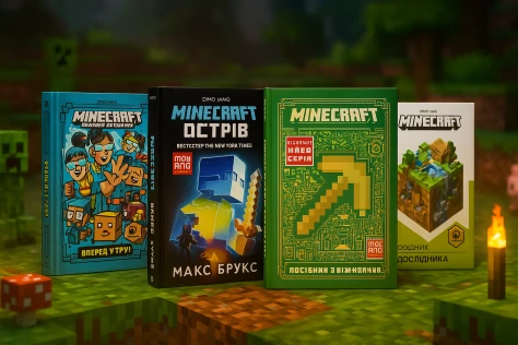 Seria książek o Minecraft: ulubiona gra ożywa na kartach książek
